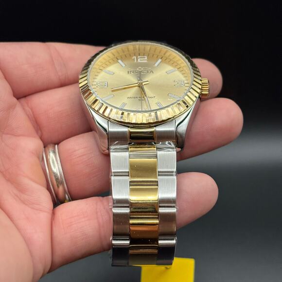 Invicta Specialty Stratford 47457 Mens 43mm Two-Tone Stainless Steel Quartz 50m - Picture 16 of 17